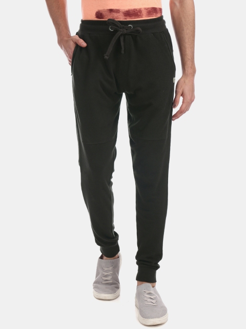 

Ed Hardy Men Green Solid Joggers