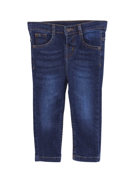 

Beebay Boys Blue Regular Fit Mid-Rise Clean Look Jeans