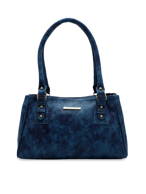

Lapis O Lupo Blue Printed Shoulder Bag