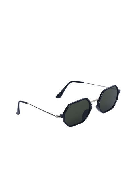 

Swiss Design Unisex Rectangle Sunglasses SDSG-N-0850804, Green
