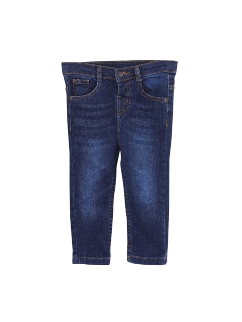 

Beebay Boys Blue Regular Fit Mid-Rise Clean Look Jeans