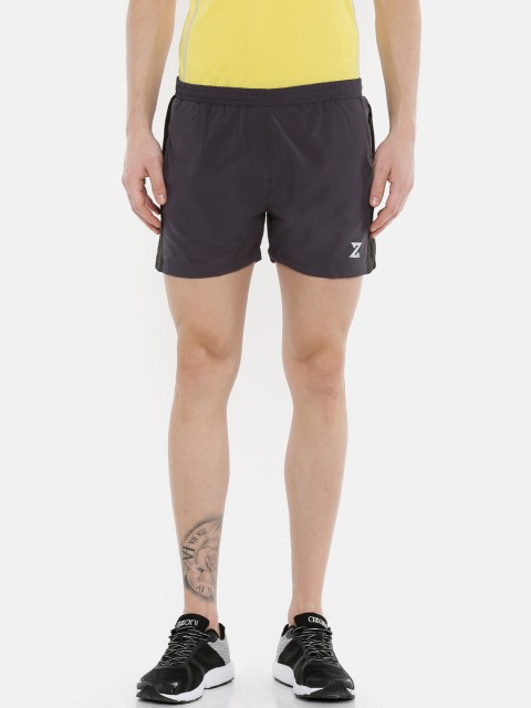 

Azani Men Grey Solid Regular Fit Regular Shorts