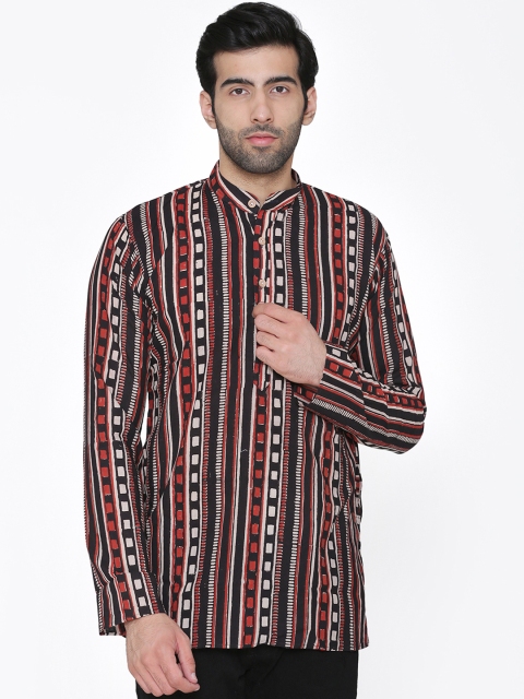 

Wintage Men Multicoloured Printed Straight Kurta, Multi