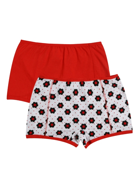 

Claesens Holland Girls Pack of 2 Boy Shorts CL633, White