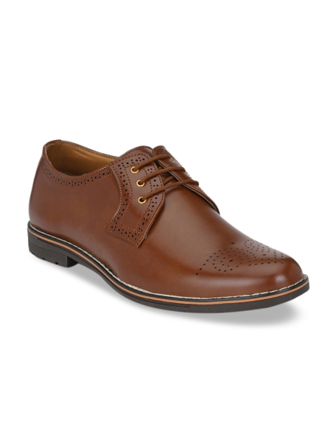 

Ferraiolo Men Brown Solid Derbys