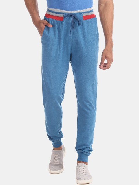 

Colt Men Blue Solid Joggers