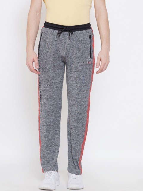 

Duke Men Grey Melange Solid Slim-Fit Track Pants
