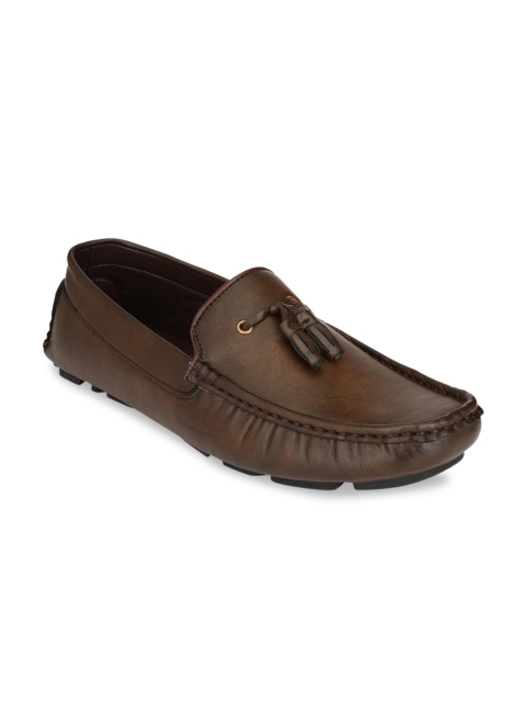 

Ferraiolo Men Brown Driving Shoes