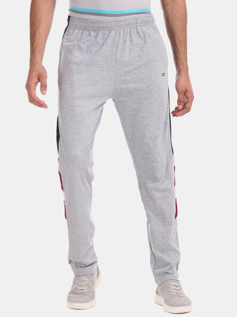 

Colt Men Grey Melange Solid Track Pants