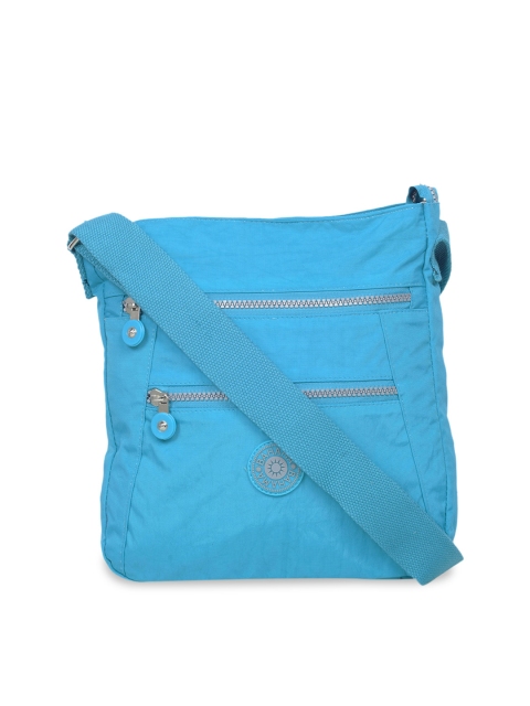 

BAHAMA Crinkle Range Unisex Blue Solid Messenger Bag