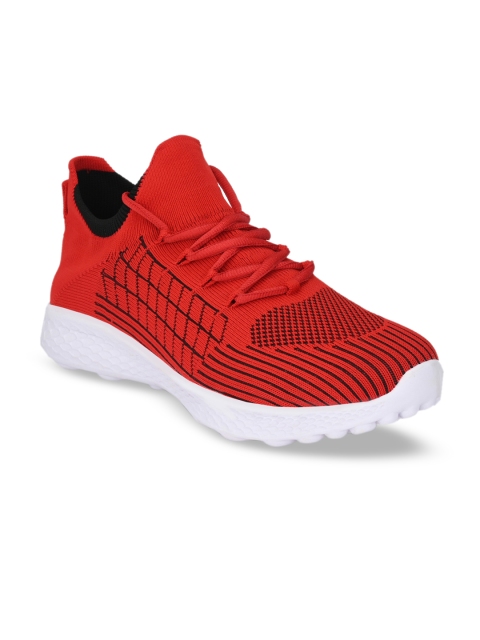 

HIROLAS Men Red Textile Training or Gym Shoes