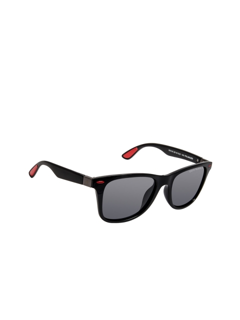 

David Blake Unisex Wayfarer Sunglasses SGDB1942xP6118C6, Black