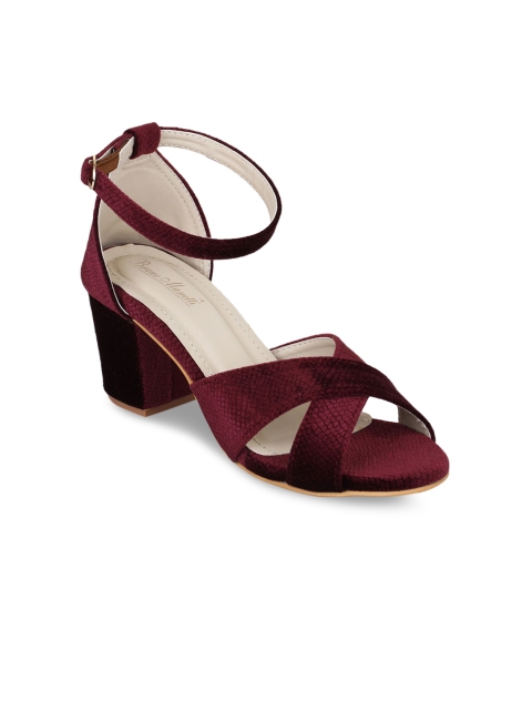 

Bruno Manetti Women Red Solid Heels