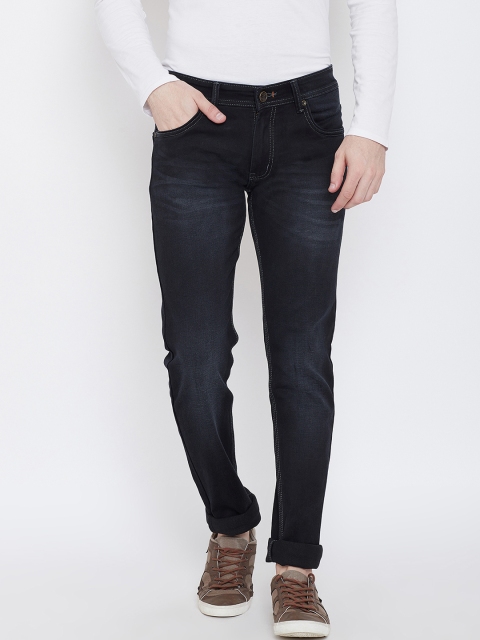 

Duke Men Black Regular Fit Mid-Rise Clean Look Jeans