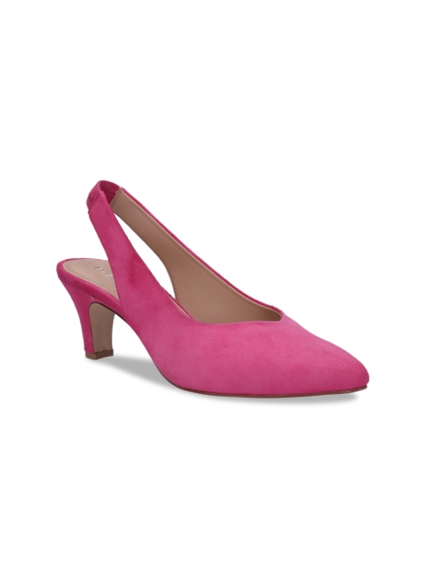 

Bugatti Women Purple Solid Pumps