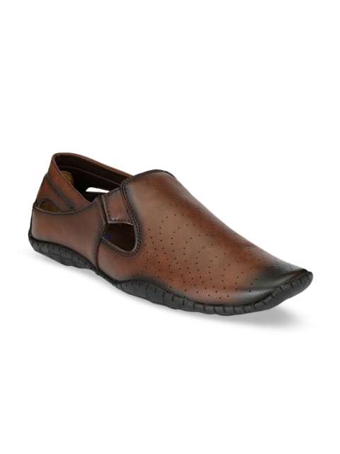

El Paso Men Brown Sandals