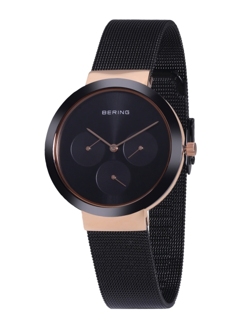 

BERING Men Black Analogue Watch 35036-166