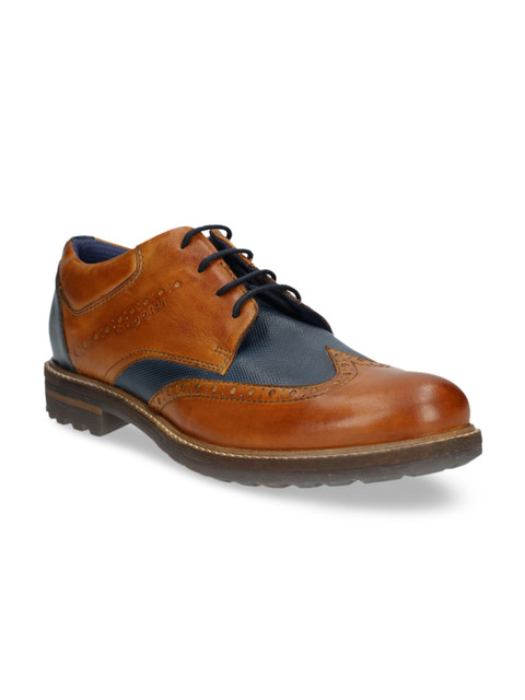 

Bugatti Men Brown Leather Formal Derbys