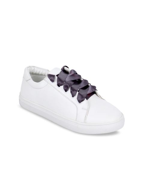 

Bruno Manetti Women White Sneakers
