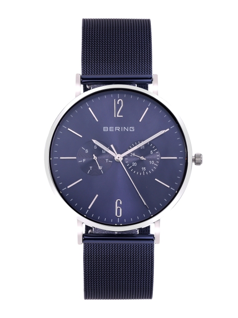 

BERING Men Blue Analogue Sapphire Crystal Watch 14240-303