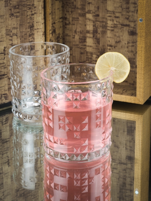 

GOODHOMES Set of 12 Transparent Tumblers 250ml each