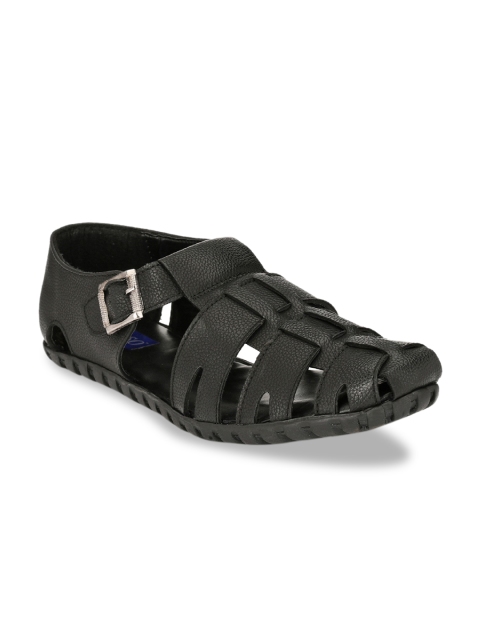 

El Paso Men Black Sandals