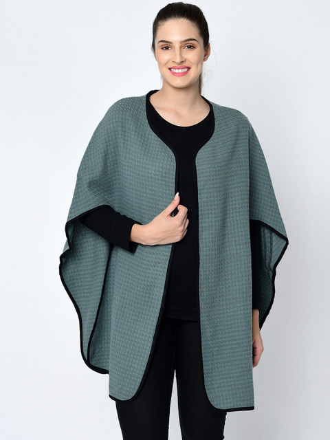 

Owncraft Grey Self Designed Wool Coat