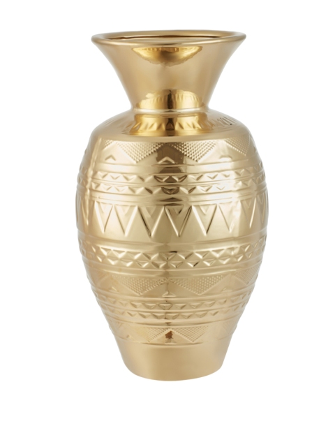 

Living Essence Gold Flower Vase