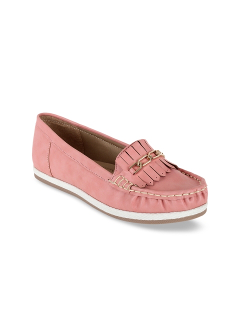 

SCENTRA Women Pink Loafers