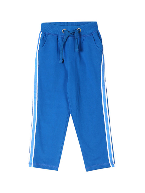 

Cherokee Boys Blue Solid Straight Fit Trackpant