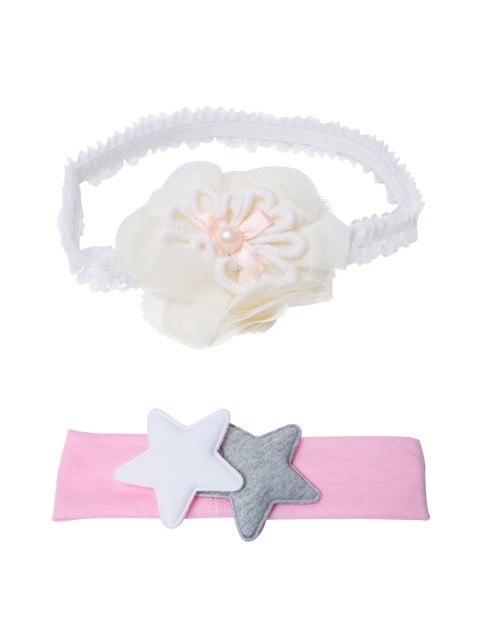 

Golden Peacock Set of 2 Hair Accessory, Pink