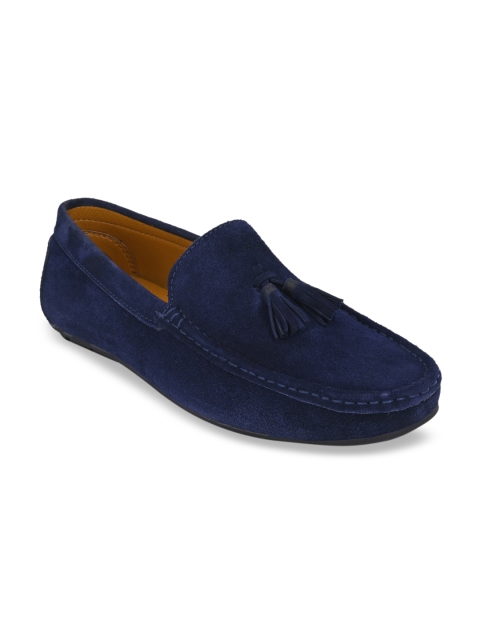 

Fentacia Men Blue Suede Loafers