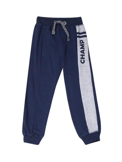 

Cherokee Boys Blue Solid Straight Fit Joggers