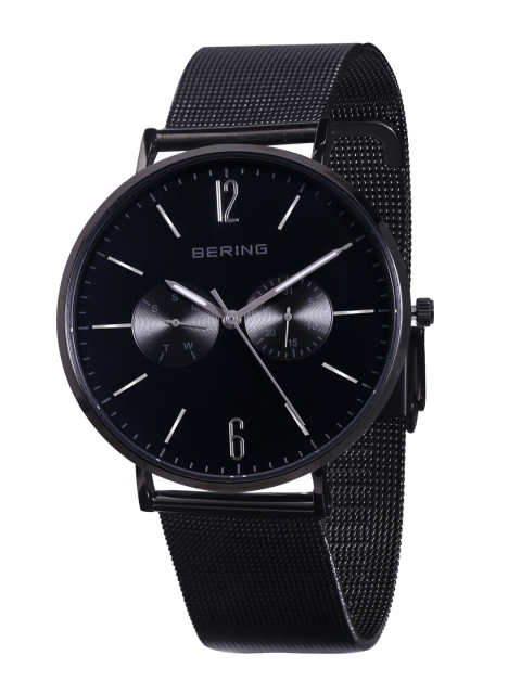 

BERING Men Black Sapphire Crystal Analogue Watch 14240-223