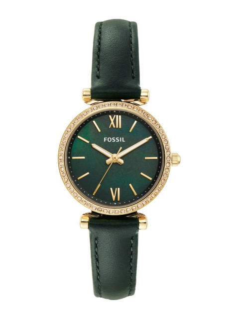 

Fossil Women Green Analogue Watch ES4651