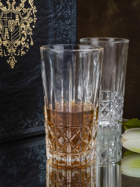 

GOODHOMES Set of 12 Transparent Tumblers 260ml each