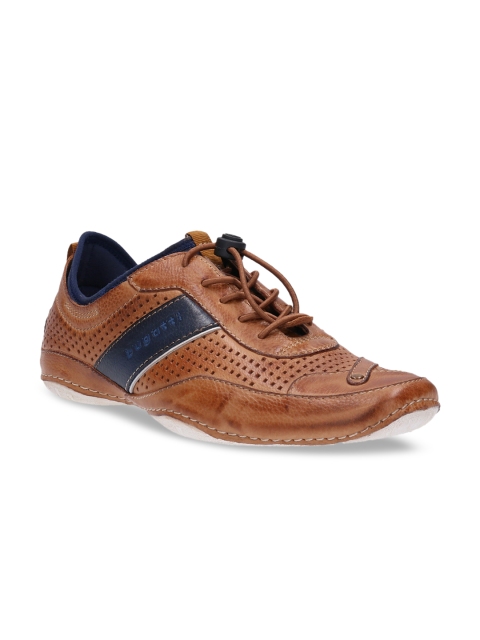 

Bugatti Men Brown Slip-On Sneakers