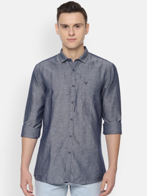 

Solly Jeans Co. Men Grey Regular Fit Self Design Casual Shirt