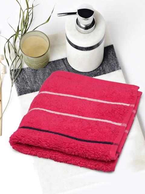 

Portico New York Unisex Pink Striped 350 GSM Face Towel