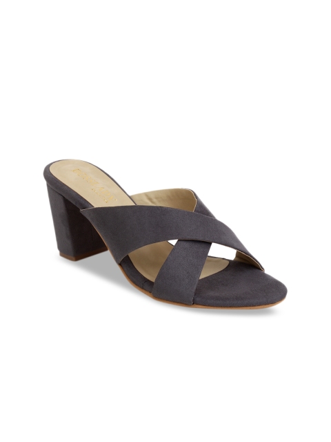

SCENTRA Women Grey Solid Heels