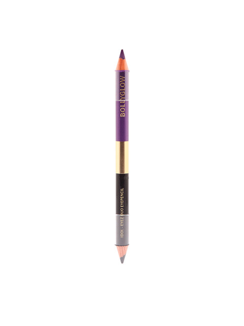 

BOLLYGLOW Women Purple Exotic Emerald & Midnight Moon Idol Eyez Duo Eye Pencil Eyeliner 0.78 g