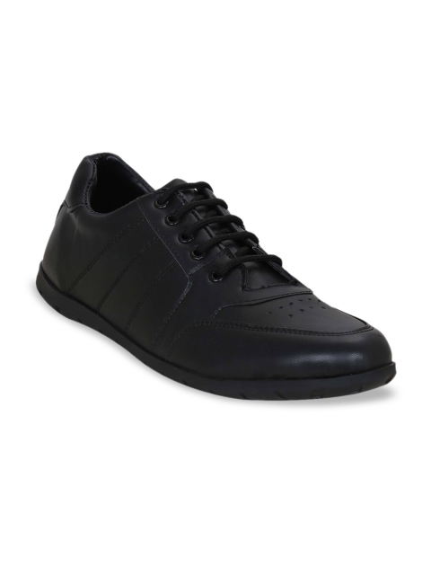 Get Glamr Men Black Sneakers