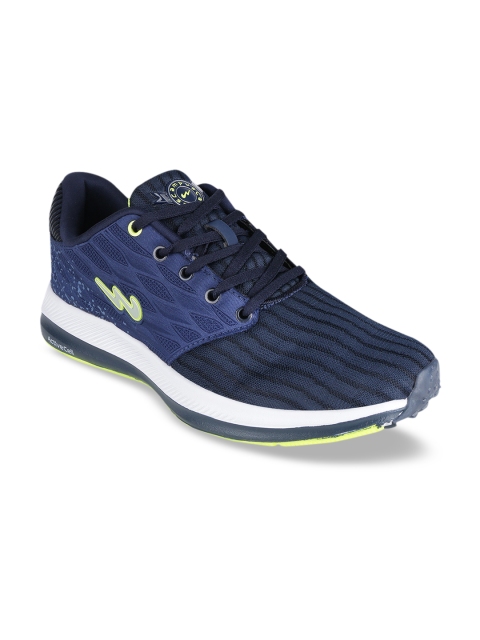 

Campus Men Navy Blue Mesh Running Shoes
