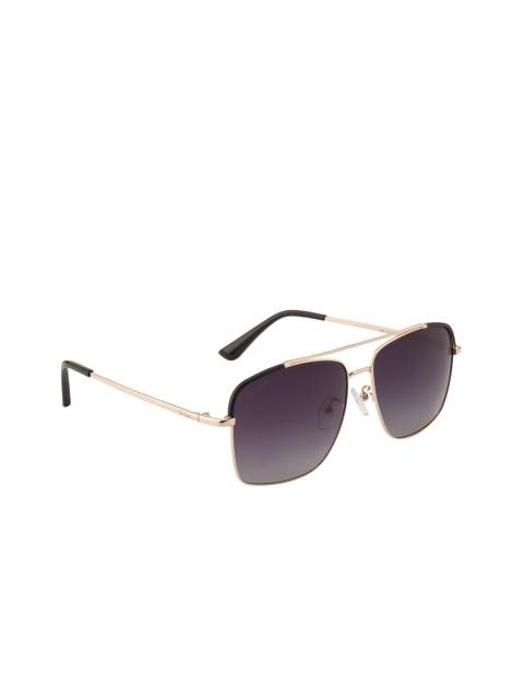 

Ted Smith Unisex Rectangle Sunglasses TS-1259S, Purple