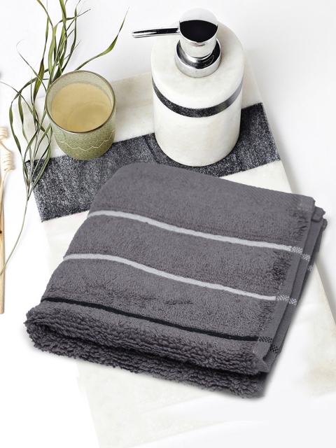 

Portico New York Unisex Black Striped Face Towel