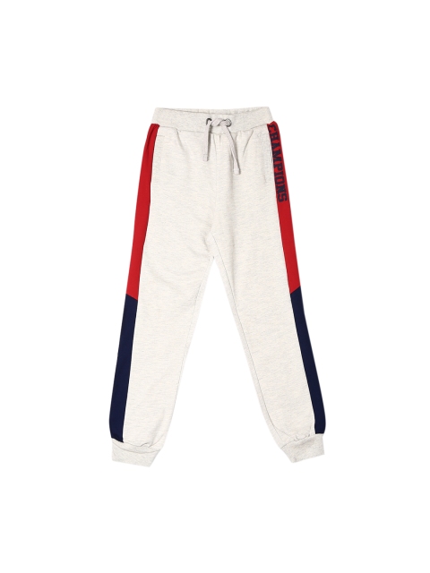 

Cherokee Boys Grey Solid Straight Fit Joggers