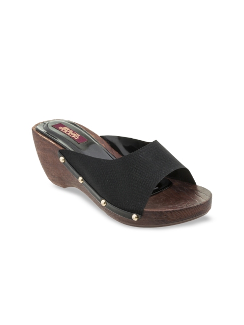 

SHUZ TOUCH Women Black Solid Heels