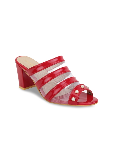 

SCENTRA Women Red Solid Heels