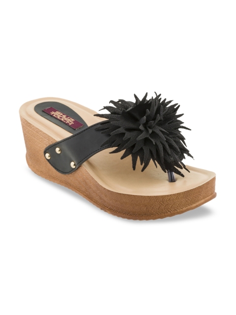 

SHUZ TOUCH Women Black Solid Heels