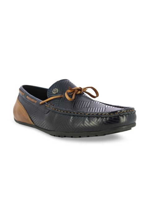 

Alberto Torresi Men Blue Boat Shoes